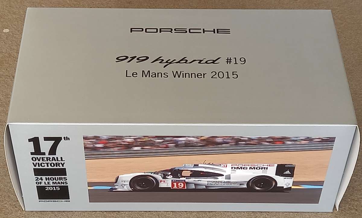 Porsche 919 - 2015 Le Mans winner - Spark 1/18