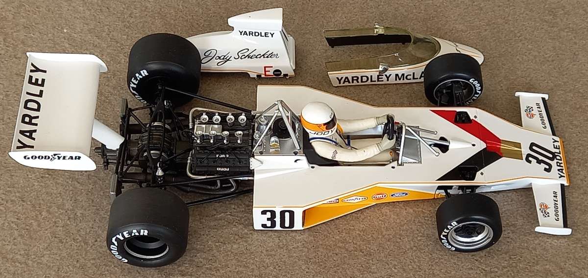 McLaren M23 - Jody Scheckter - 1973 - Minichamps 1/18