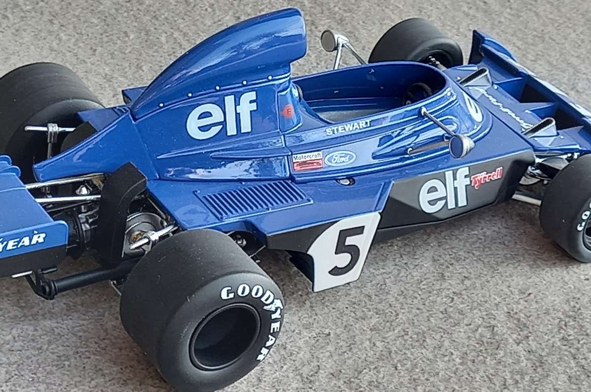 Tyrrell 006 - Jackie Stewart - 1973 World Champion - TSM 1/18