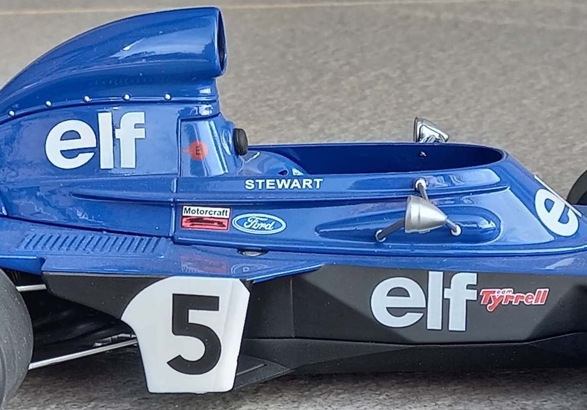 Tyrrell 006 - Jackie Stewart - 1973 World Champion - TSM 1/18