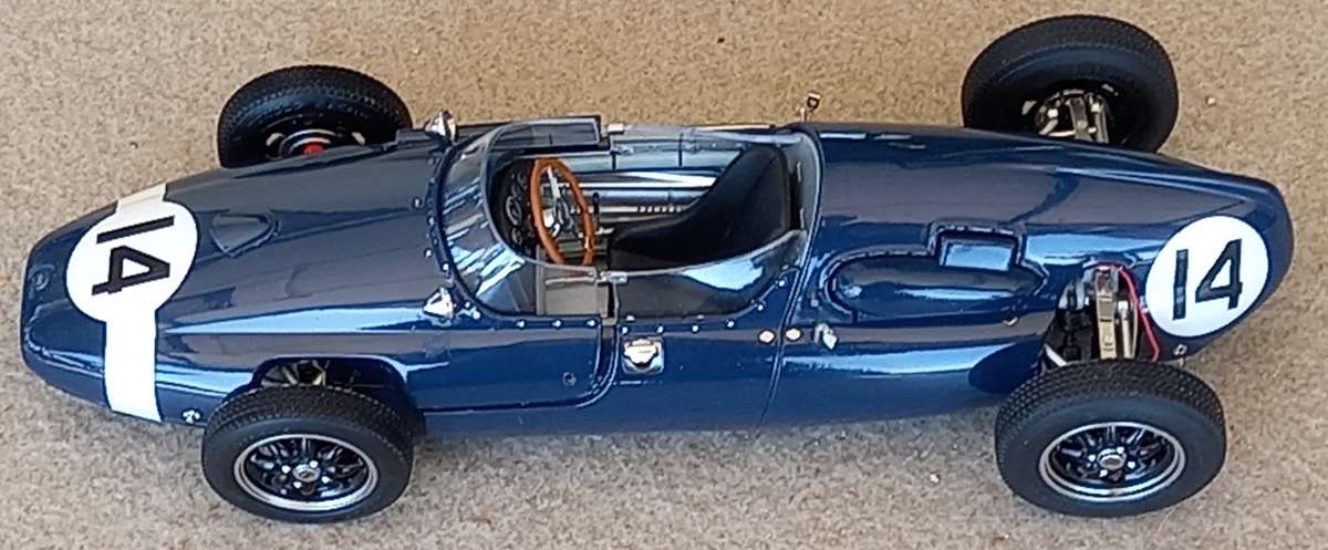 Cooper-Climax T51 - 1959 - Stirling Moss - winner Monza - Schuco 1/18 Limited Edition