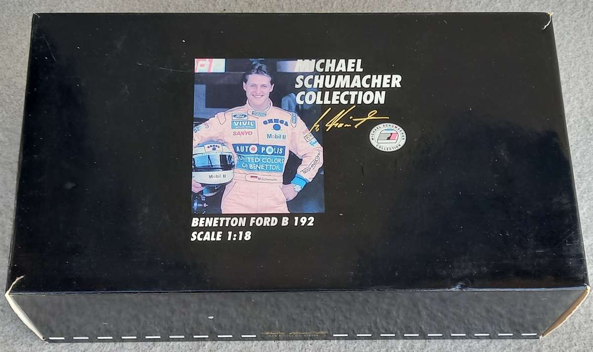 Benetton B192 - Schumacher's first F1 win - 1992 Spa - Minichamps 1/18