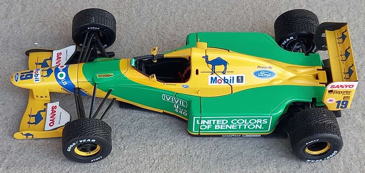 Benetton B192 - Schumacher's first F1 win - 1992 Spa - Minichamps 1/18