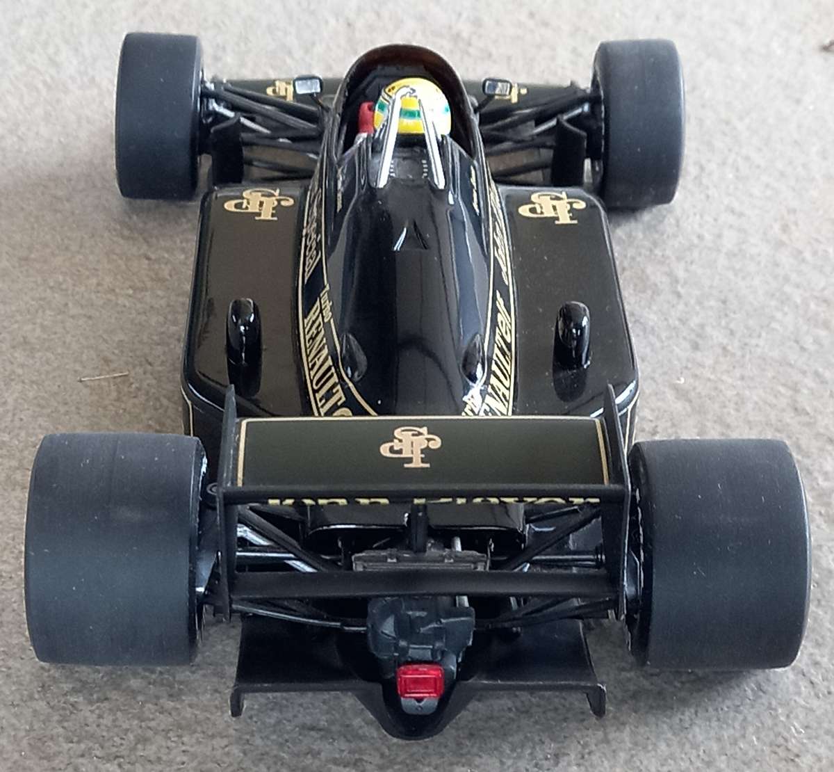 Lotus 97T - 1985 - Senna's first win - Full JPS livery - Minichamps 1/18