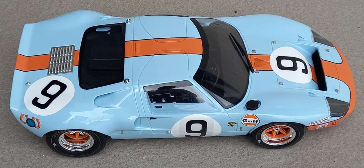 Ford GT40 Mk 1 - 1968 Le Mans winner - Big CMR 1/12 scale