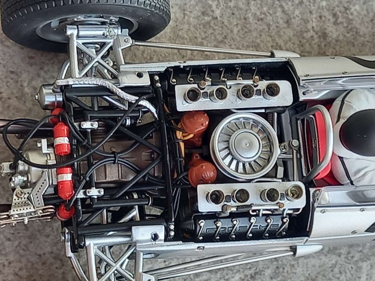 Porsche 804 F1 car - 1962 French GP winner - Gurney - Autoart Signature Ltd Edition 1/18