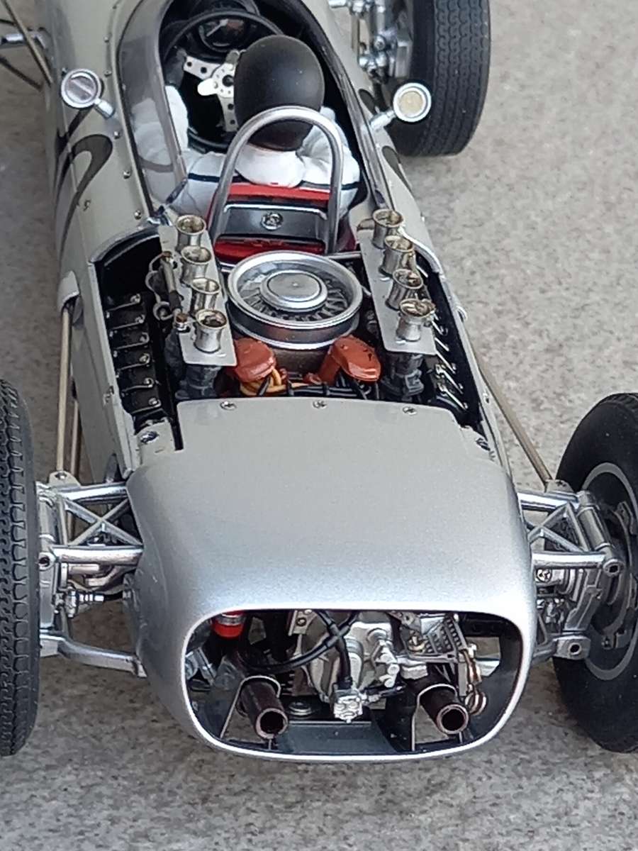 Porsche 804 F1 car - 1962 French GP winner - Gurney - Autoart Signature Ltd Edition 1/18