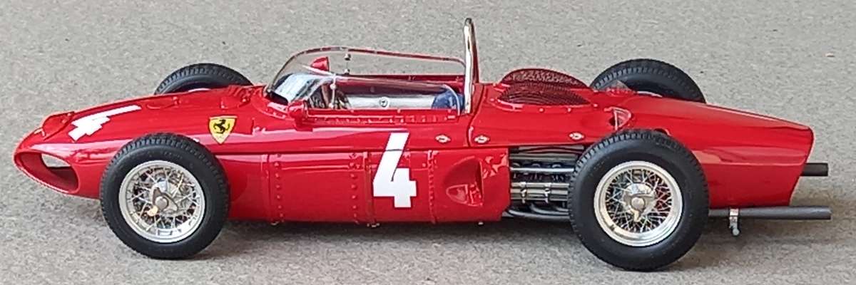 Ferrari Dino 156 - 1961 World Champion - P Hill - CMC 1/18