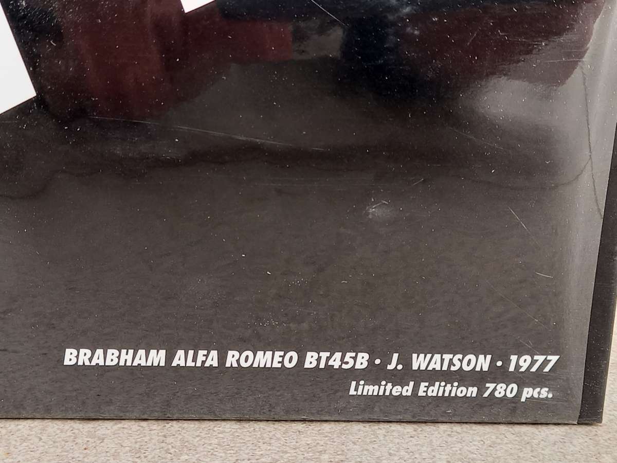 Brabham Alfa-Romeo BT45B - 1977 - John Watson - Minichamps 1/18 Limited Edition
