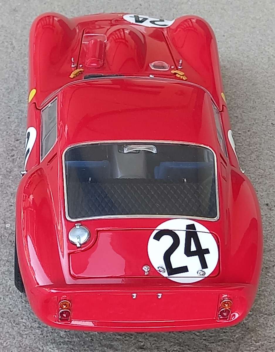 Ferrari 250 GTO - 2nd Le Mans 1963 - Legendary sportscar - Kyosho 1/18
