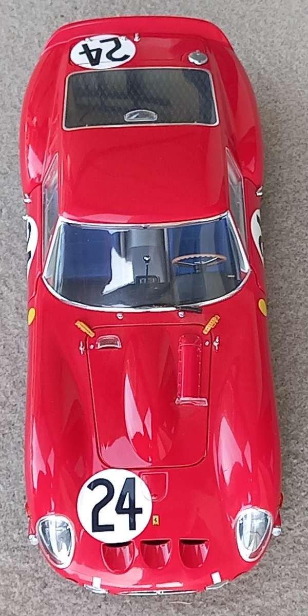 Ferrari 250 GTO - 2nd Le Mans 1963 - Legendary sportscar - Kyosho 1/18