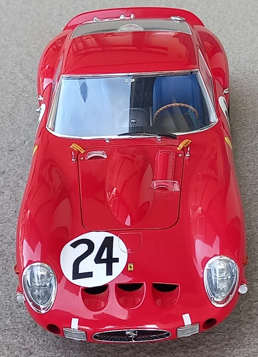 Ferrari 250 GTO - 2nd Le Mans 1963 - Legendary sportscar - Kyosho 1/18