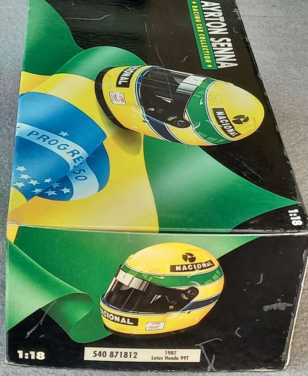Lotus-Honda 99T - Senna - 1987 - Minichamps 1/18