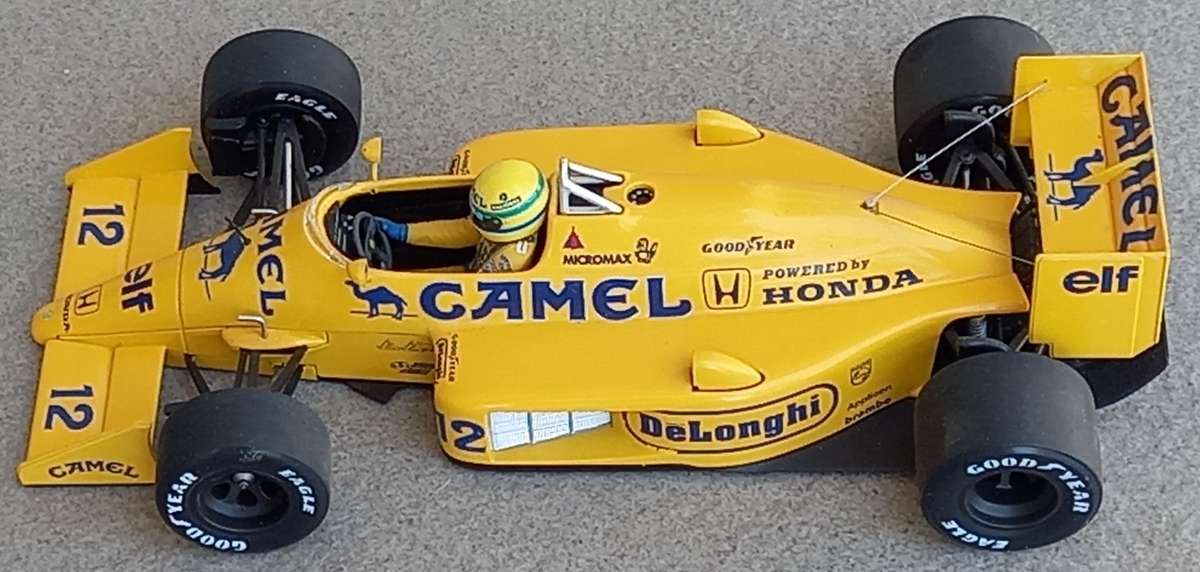 Lotus-Honda 99T - Senna - 1987 - Minichamps 1/18