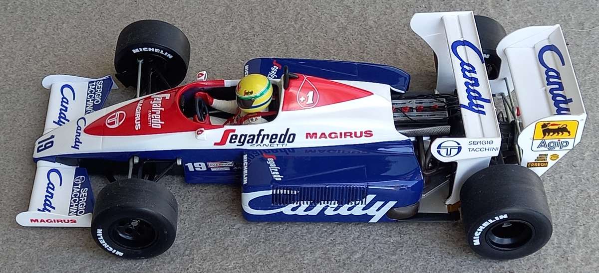 Senna Toleman TG184 - 1984 - Minichamps 1/18