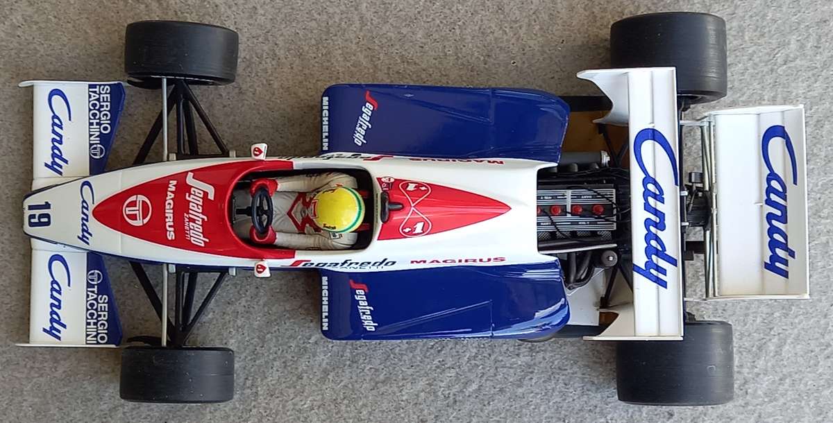 Senna Toleman TG184 - 1984 - Minichamps 1/18