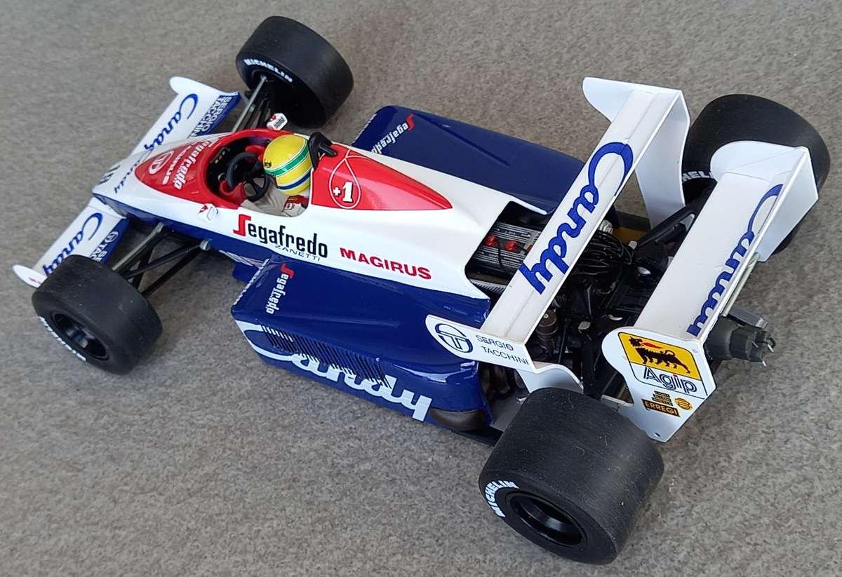 Senna Toleman TG184 - 1984 - Minichamps 1/18