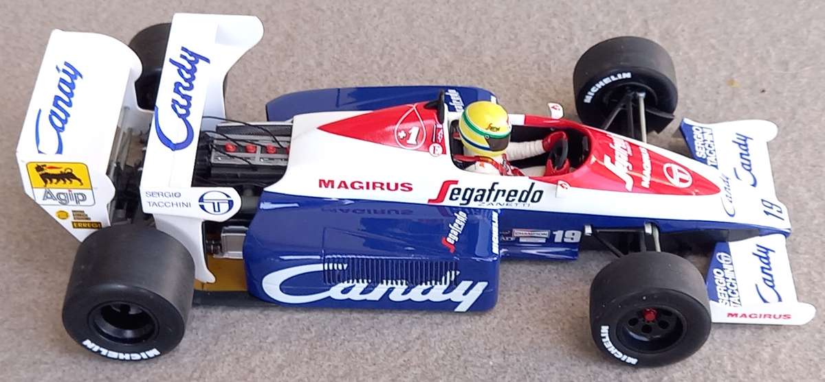 Senna Toleman TG184 - 1984 - Minichamps 1/18