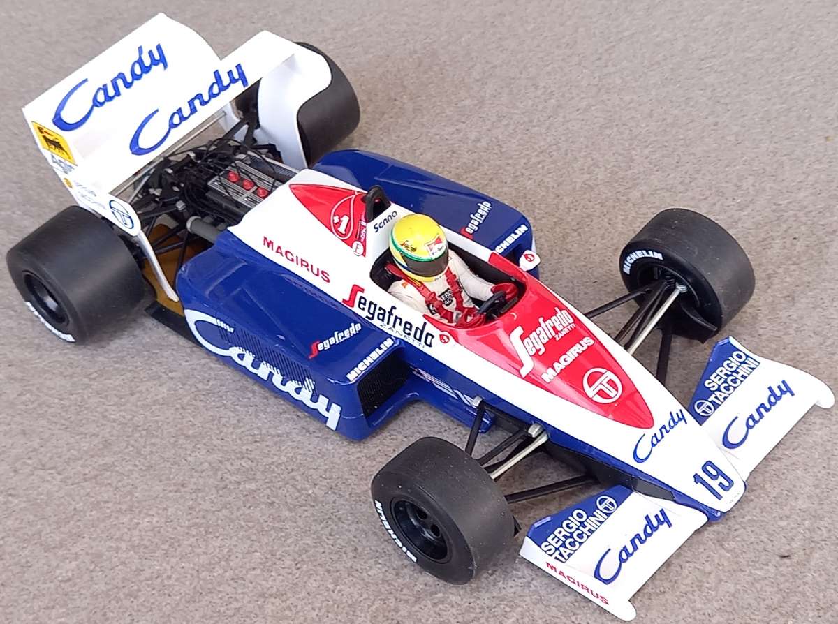 Senna Toleman TG184 - 1984 - Minichamps 1/18