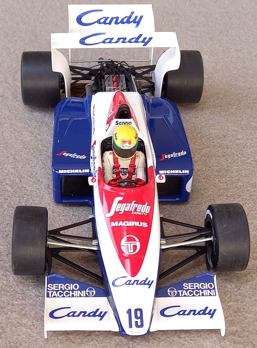 Senna Toleman TG184 - 1984 - Minichamps 1/18