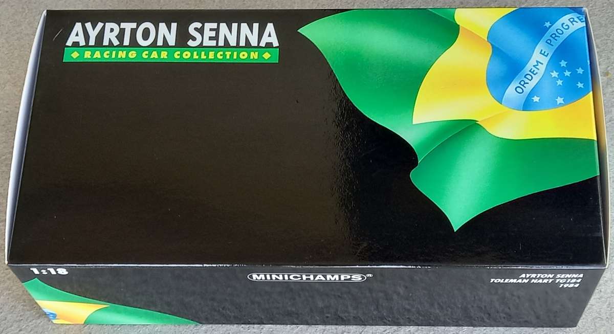 Senna Toleman TG184 - 1984 - Minichamps 1/18