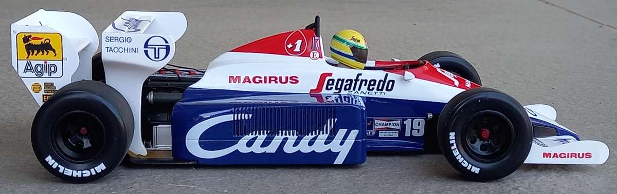 Senna Toleman TG184 - 1984 - Minichamps 1/18