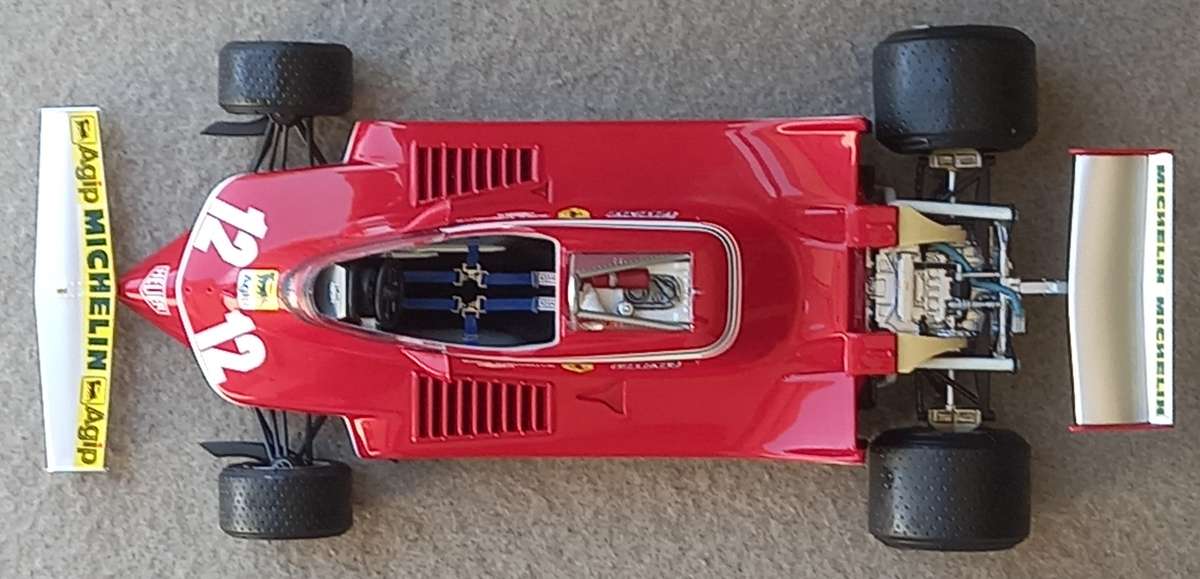 Ferrari T4 - Championship winning car 1979 - Gilles Villeneuve version - GP Replicas 1/18