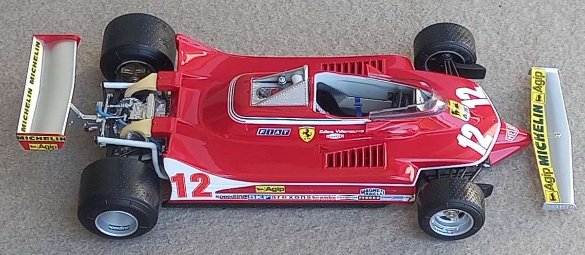 Ferrari T4 - Championship winning car 1979 - Gilles Villeneuve version - GP Replicas 1/18