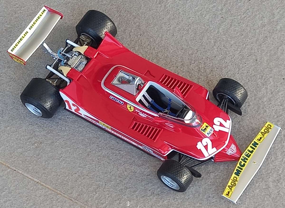Ferrari T4 - Championship winning car 1979 - Gilles Villeneuve version - GP Replicas 1/18