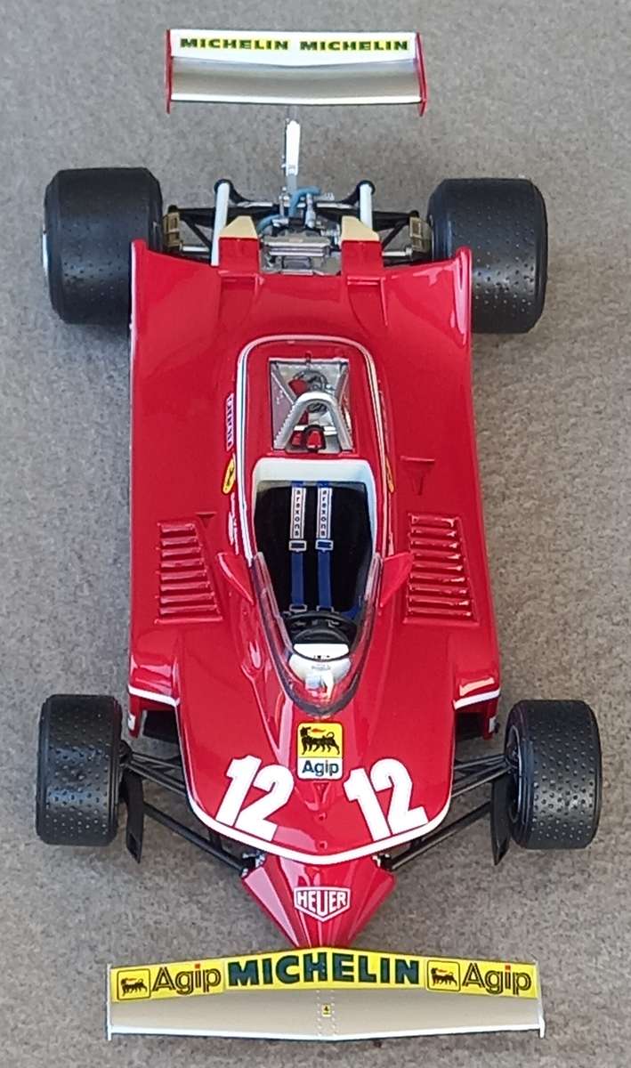 Ferrari T4 - Championship winning car 1979 - Gilles Villeneuve version - GP Replicas 1/18