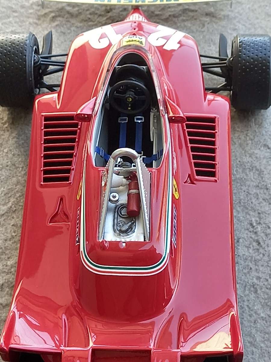 Ferrari T4 - Championship winning car 1979 - Gilles Villeneuve version - GP Replicas 1/18
