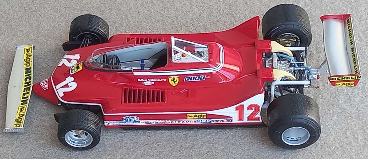 Ferrari T4 - Championship winning car 1979 - Gilles Villeneuve version - GP Replicas 1/18