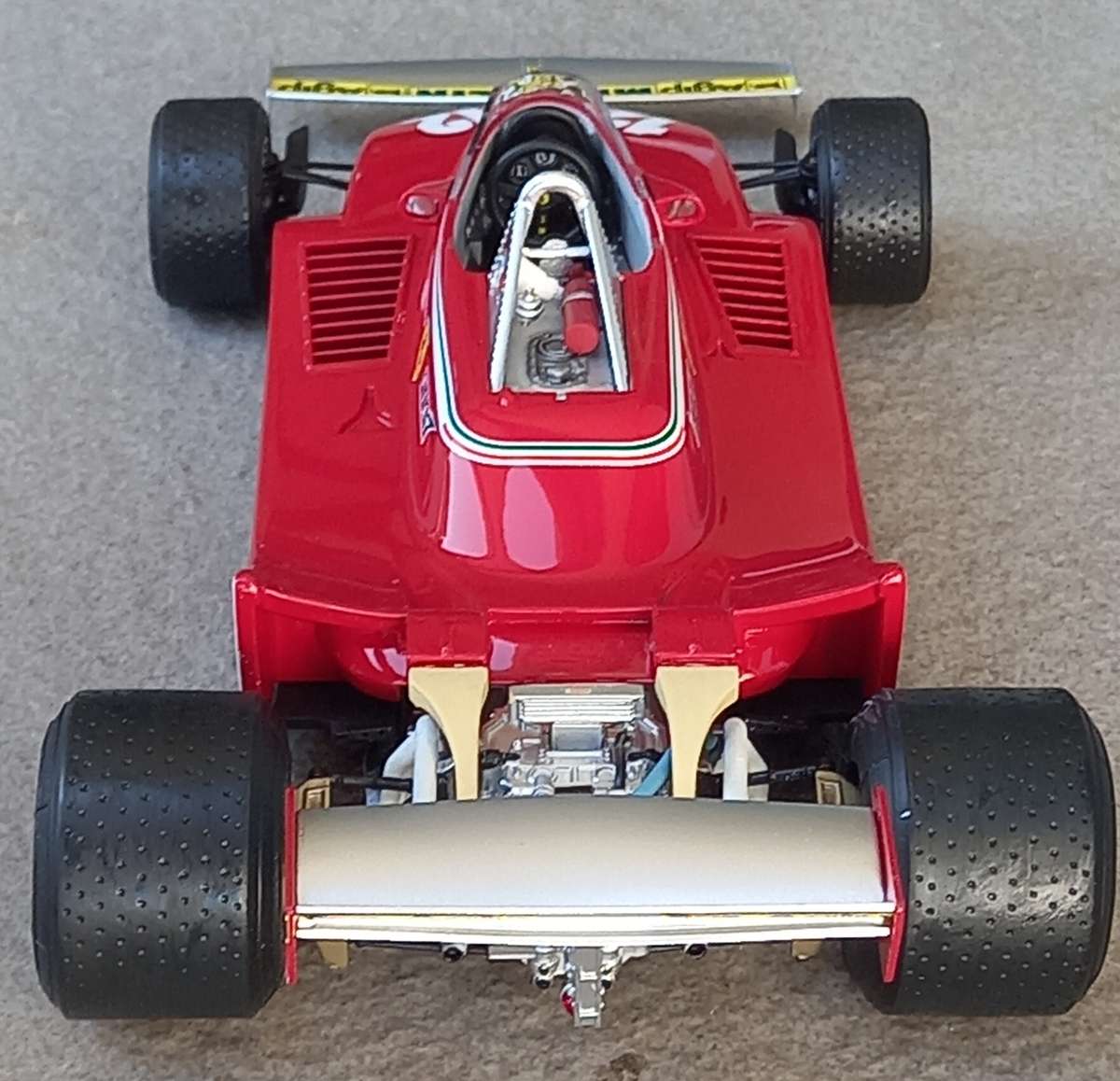 Ferrari T4 - Championship winning car 1979 - Gilles Villeneuve version - GP Replicas 1/18