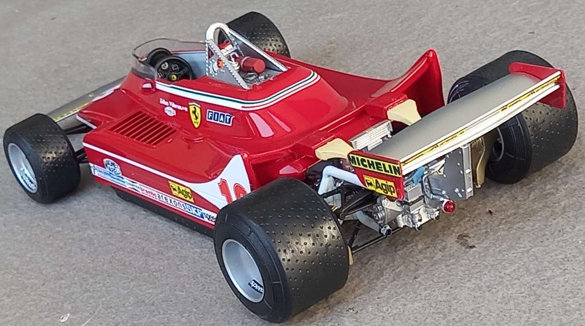 Ferrari T4 - Championship winning car 1979 - Gilles Villeneuve version - GP Replicas 1/18