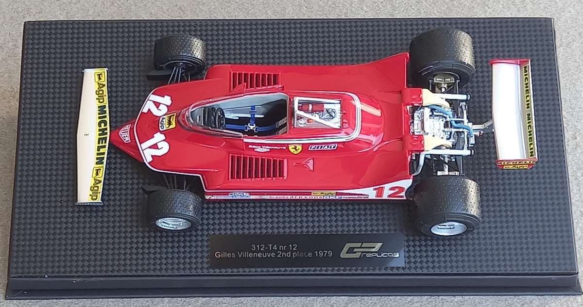 Ferrari T4 - Championship winning car 1979 - Gilles Villeneuve version - GP Replicas 1/18