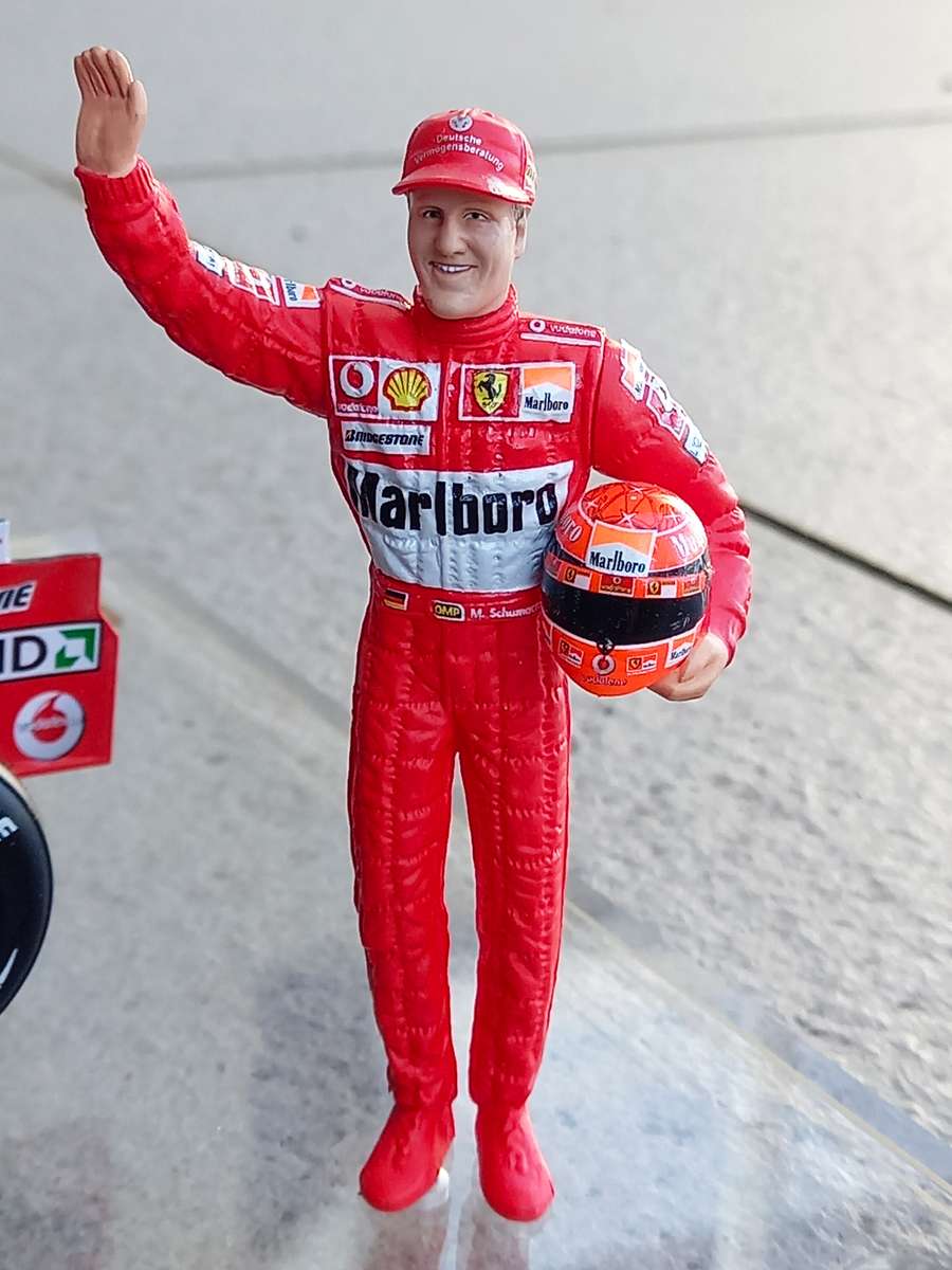 Ferrari 248 - 2006 - Schumacher's last Ferrari drive - Brazil - Hotwheels 1/18