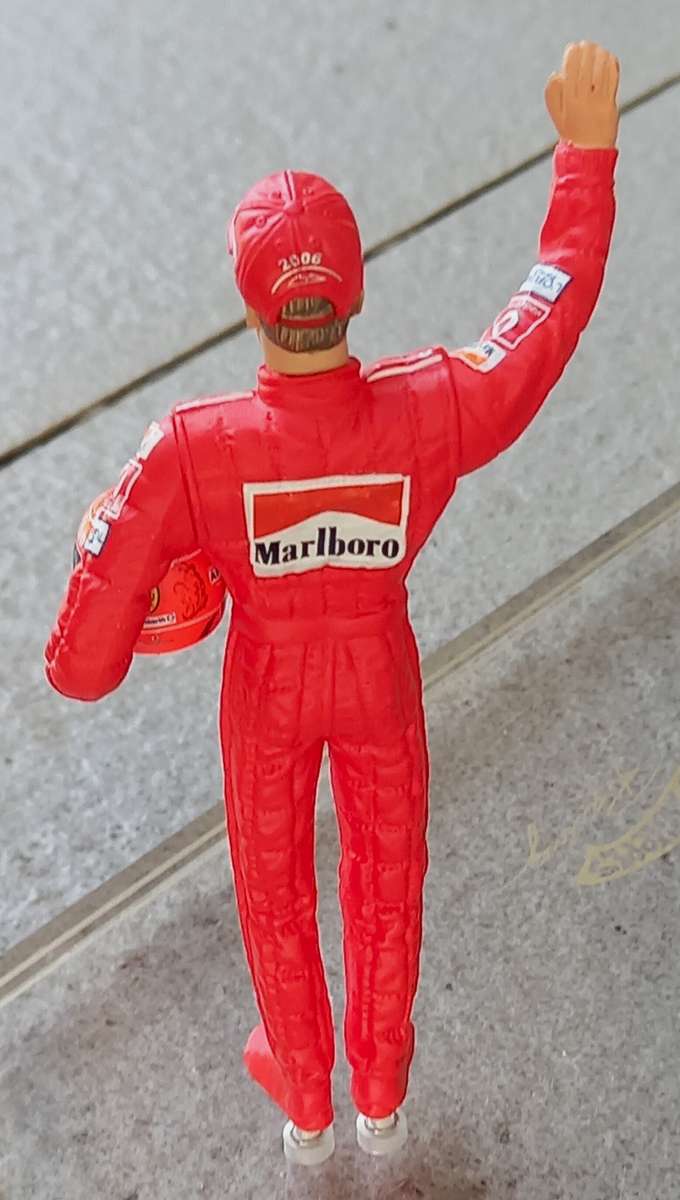 Ferrari 248 - 2006 - Schumacher's last Ferrari drive - Brazil - Hotwheels 1/18