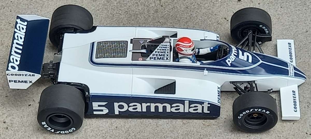 Brabham BT49C - Nelson Piquet - 1981 World Champion - Minichamps 1/18