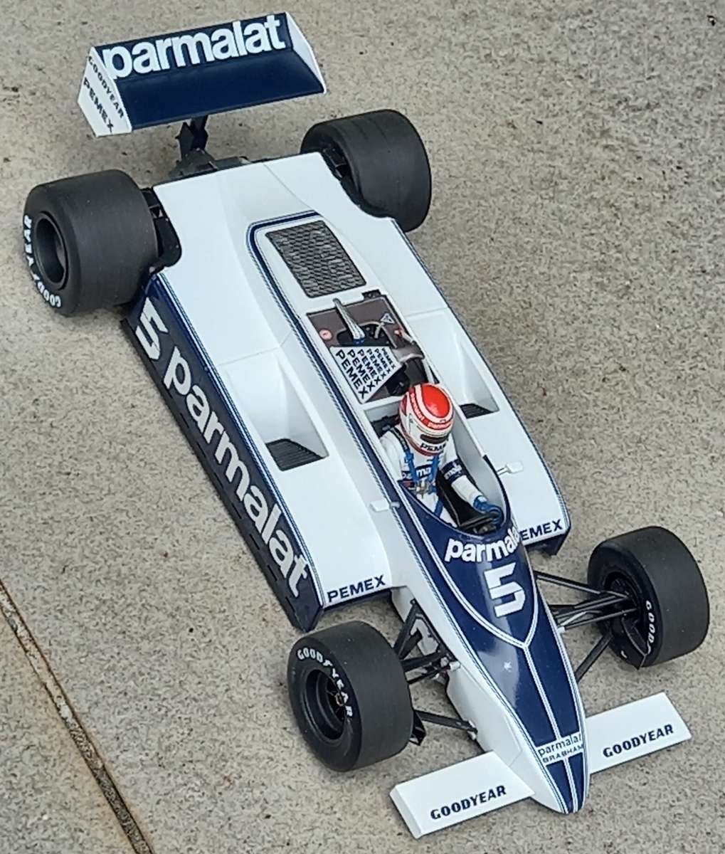 Brabham BT49C - Nelson Piquet - 1981 World Champion - Minichamps 1/18