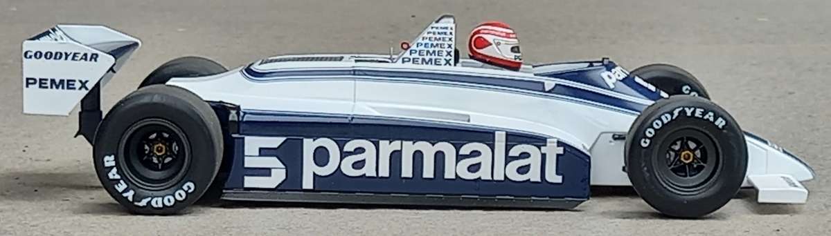 Brabham BT49C - Nelson Piquet - 1981 World Champion - Minichamps 1/18