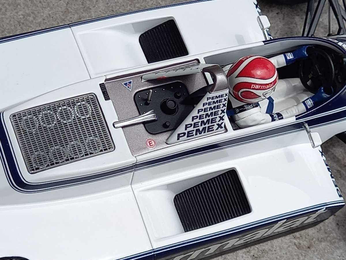 Brabham BT49C - Nelson Piquet - 1981 World Champion - Minichamps 1/18