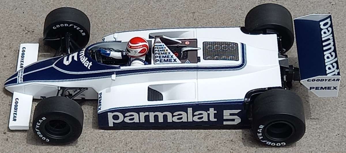 Brabham BT49C - Nelson Piquet - 1981 World Champion - Minichamps 1/18