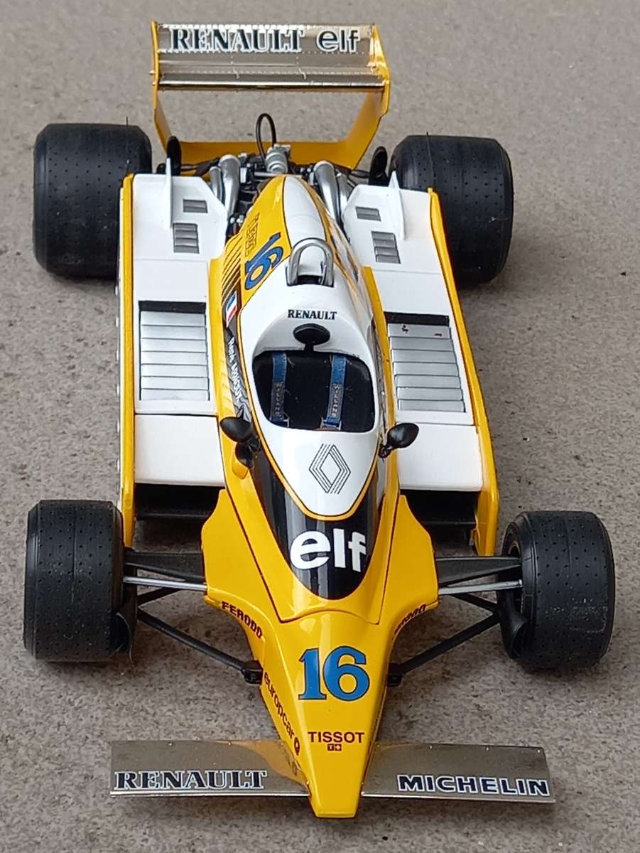 Renault RE20 - 1980 - Revolutionary turbo F1 car - Exoto 1/18