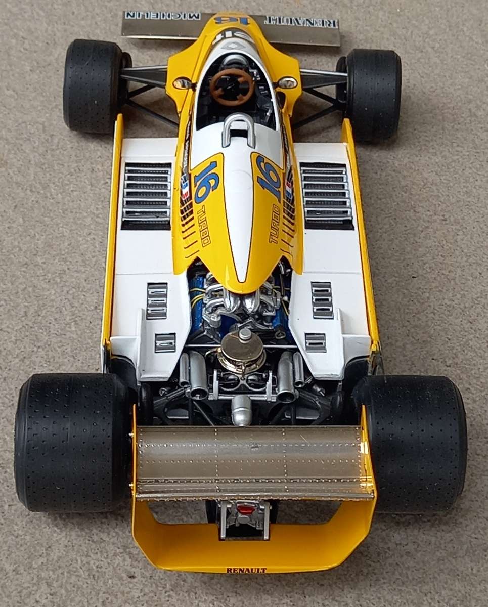 Renault RE20 - 1980 - Revolutionary turbo F1 car - Exoto 1/18