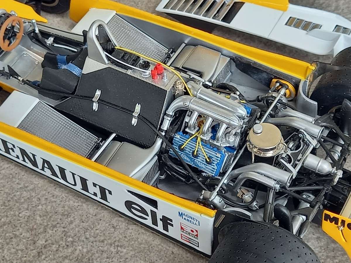 Renault RE20 - 1980 - Revolutionary turbo F1 car - Exoto 1/18