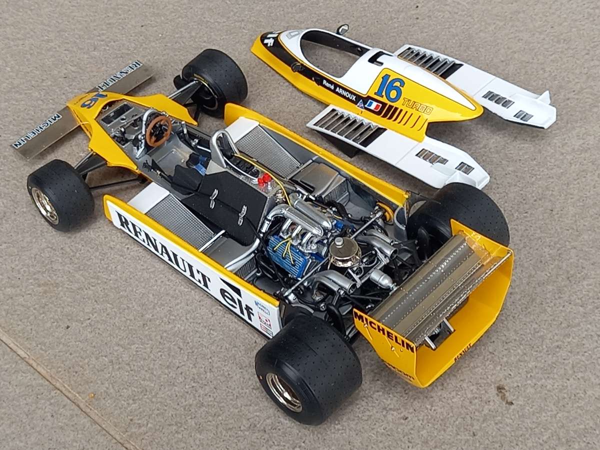 Renault RE20 - 1980 - Revolutionary turbo F1 car - Exoto 1/18