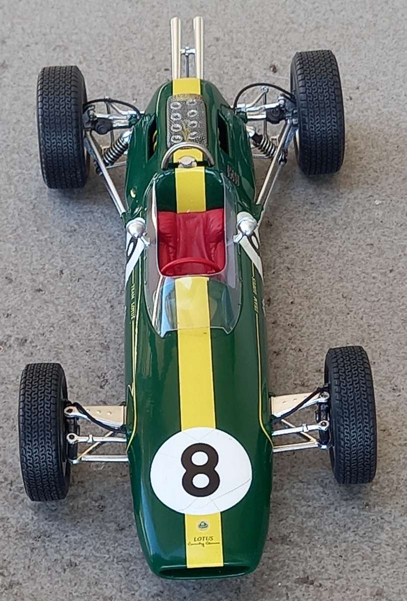 Lotus 25 - Jim Clark - 1963 World Champion - Spark 1/18