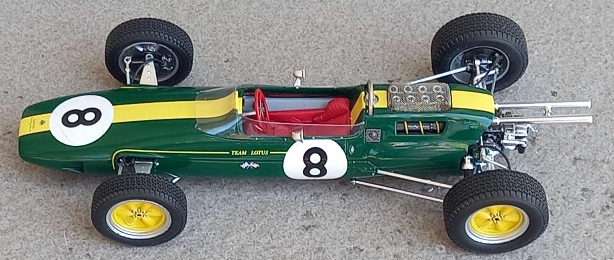 Lotus 25 - Jim Clark - 1963 World Champion - Spark 1/18