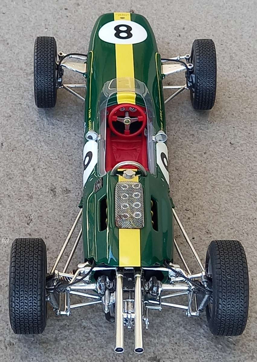 Lotus 25 - Jim Clark - 1963 World Champion - Spark 1/18