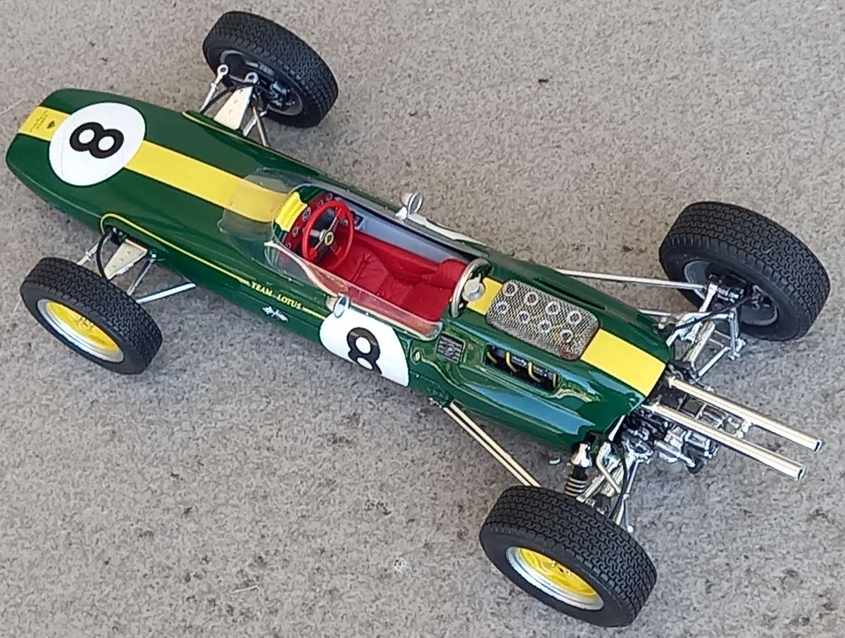 Lotus 25 - Jim Clark - 1963 World Champion - Spark 1/18